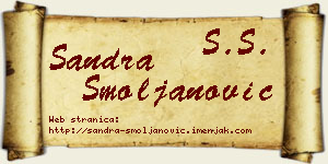 Sandra Smoljanović vizit kartica